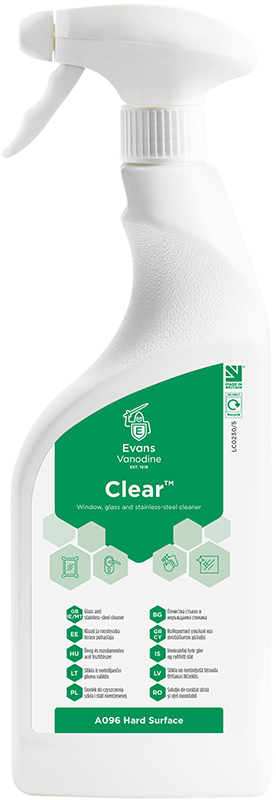 Clear Window and Glass Cleaner 750ml