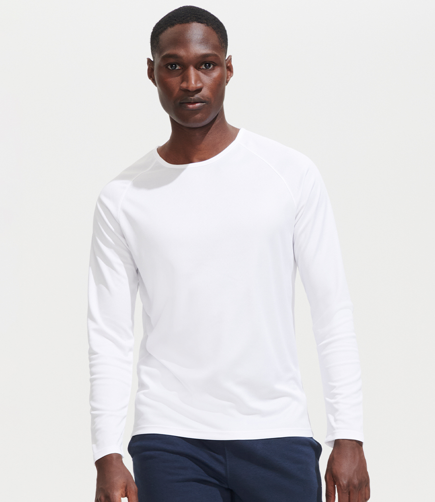 02071 - SOL'S Sporty Long Sleeve Performance T-Shirt