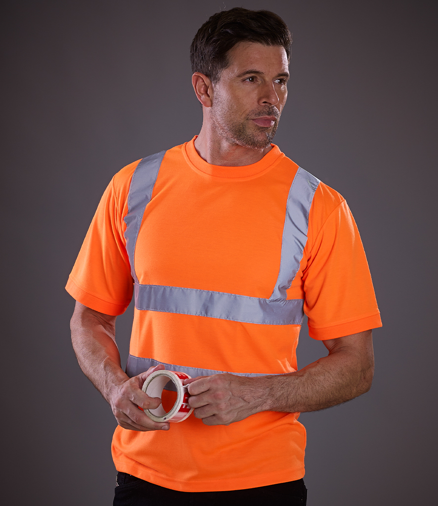 YK010 - Yoko Hi-Vis Short Sleeve T-Shirt