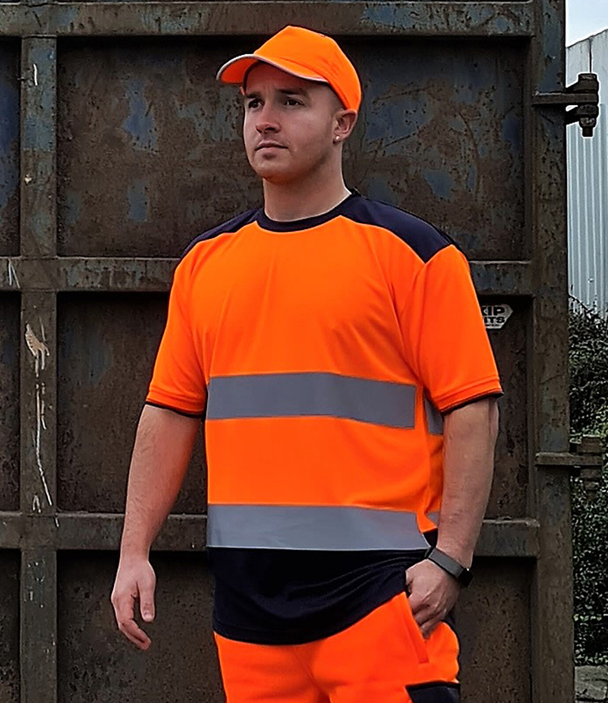 YK013 - Yoko Hi-Vis Two Tone T-Shirt