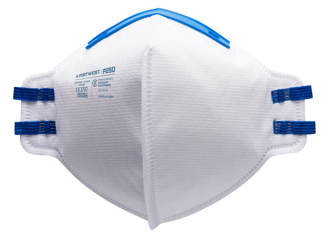 P250 - FFP2 Fold Flat Respirator (Pack of 20)