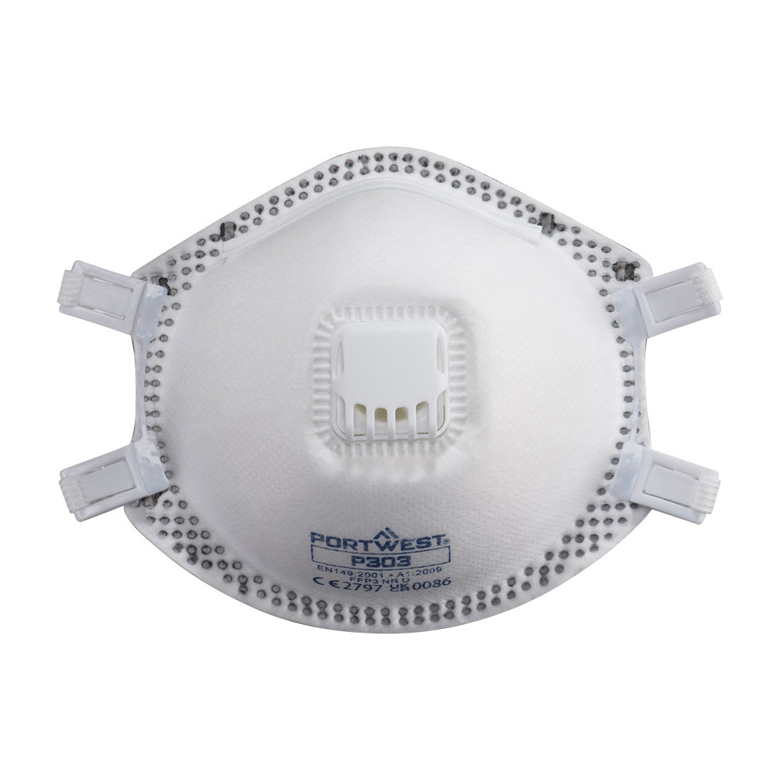P303 - FFP3 Valved Dolomite Respirator (Pack of 10)