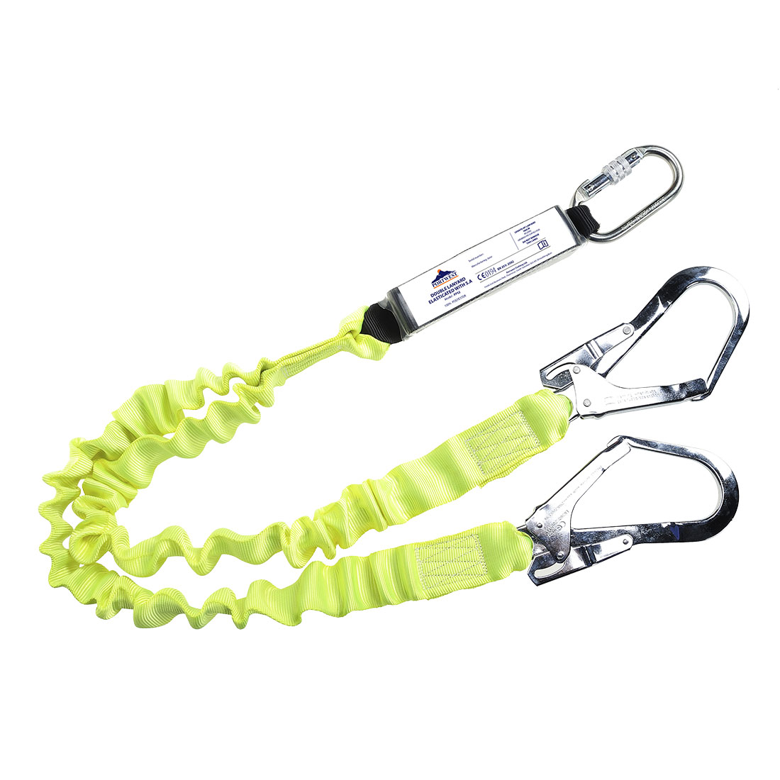 FP52 - Double Elasticated 1.8m Lanyard With Shock Absorber