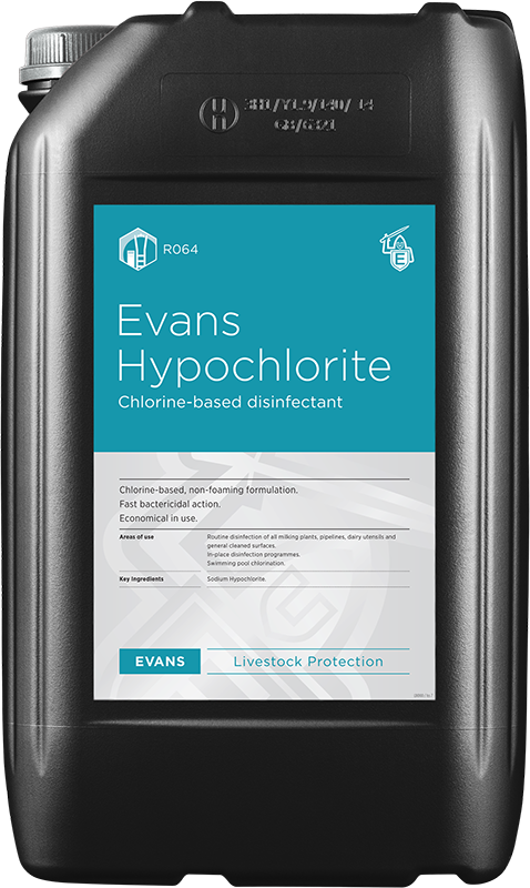 Evans Hypochlorite-25ltr