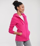 266F - Russell Ladies Authentic Zip Hooded Sweatshirt