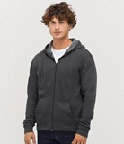 01714 - SOL'S Stone Zip Hooded Sweatshirt