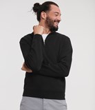 270M - Russell Authentic Zip Neck Sweatshirt