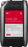 Evans Vanodine R067 Fam 30 Multi-purpose iodophor disinfectant.