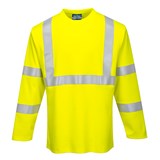 FR96 - Modaflame Knit Hi-Vis FR Long Sleeve T-Shirt