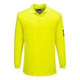 FR805 - Modaflame Knit FR Long Sleeve Polo Shirt