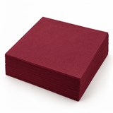 3ply Burgundy 40cm Napkin x 1000
