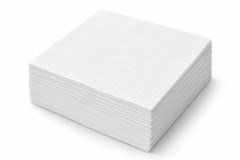 White 40cm Airlaid Dinner Napkins – Case of 500