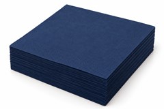 Navy Blue 40cm 2 Ply Dinner Napkins – Case of 2000