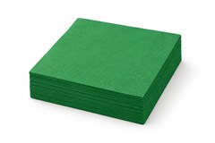 Green 33cm 2 Ply Lunch Napkins – Case of 2000