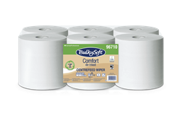White Centrefeed Rolls – 145m, 2 Ply, Pack of 6